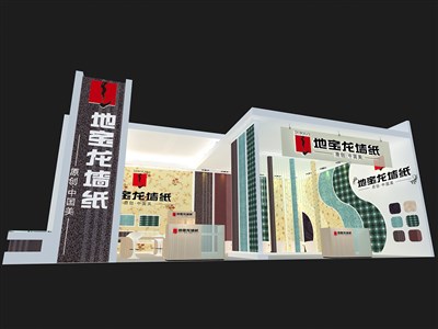 135平米展臺設(shè)計(jì)制作：二面開口/現(xiàn)代/木質(zhì)結(jié)構(gòu)/白色，為建材展展商而作（免費(fèi)使用）